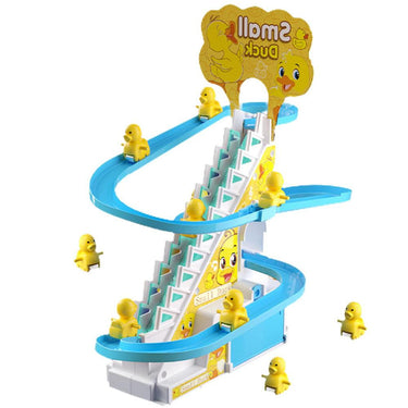 Pista de Escalada Pato Eléctrico | Juguete Divertido - Interactivo para Niños
